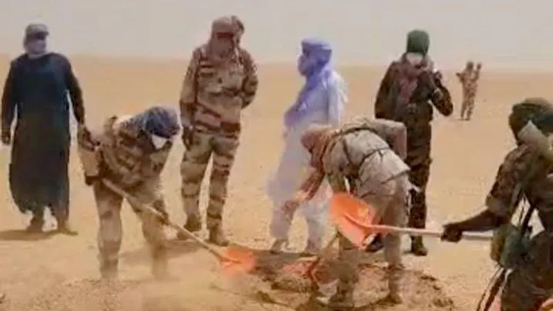 Nearly 50 people died of thirst in Niger’s Sahara desert after a lorry broke down during a journey from Mali. Only two survived after walking for help.