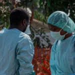 Armed men storm a hospital in Butembo, DR Congo, and abduct a six year old Ebola patient and her mother, raising concerns over safety