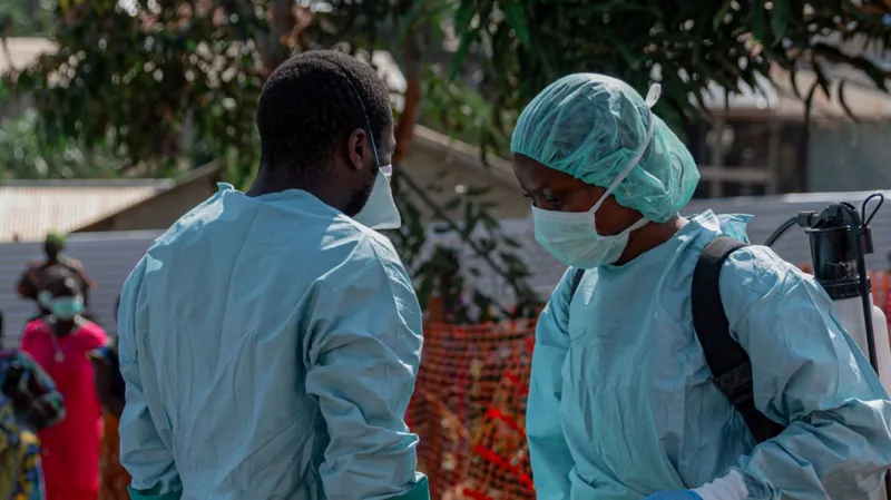 Armed men storm a hospital in Butembo, DR Congo, and abduct a six year old Ebola patient and her mother, raising concerns over safety