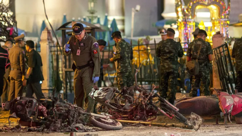 A Thai court has sentenced two men to death over the 2015 Bangkok shrine bombing that killed 20 people, while questions remain