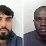Two men have become the first to be jailed under the UK’s new small boat law after admitting to steering unsafe Channel crossings that put passengers at serious risk.