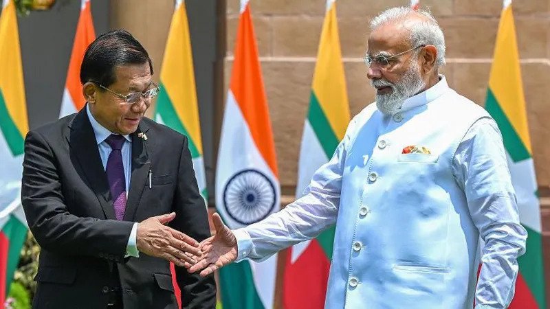 Myanmar President India Visit Under Scrutiny After Talks With PM Modi