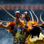The 2026 FIFA World Cup opens in Mexico City with a colorful ceremony, major music performances, and passionate fans at the historic Azteca Stadium.