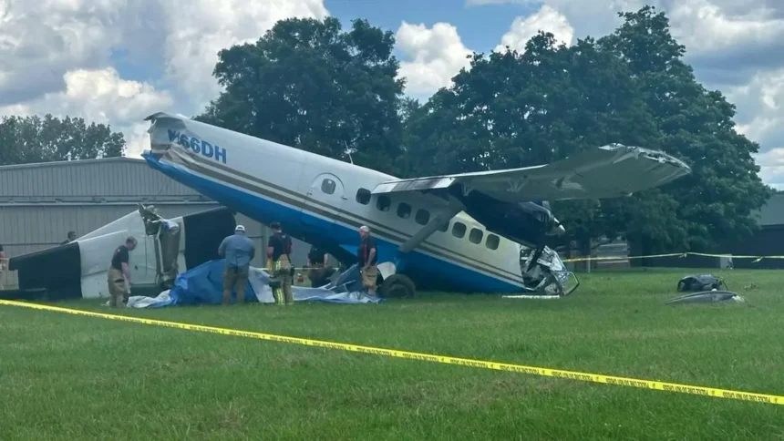 Tragic Skydiving Flight Ends in Deadly Crash A small skydiving aircraft crashed near Butler, Missouri, around 11:20 local time on Sunday. The plane was carrying 11 passengers and one pilot. No one survived the crash. Witnesses said the aircraft suddenly lost control shortly after departure and spun sharply before hitting the ground. Witness Accounts of the Final Moments People who saw the incident described a fast and steep descent. One witness said the plane was almost vertical as it came down and struck the ground at high speed. They explained that there was no time for anyone to react or attempt a safe exit. The aircraft was too low for parachutes to deploy effectively, leaving no chance of survival. Another local skydiver shared that several people on board were known within the community. Many of them had regular experience in skydiving and were familiar faces at local drop zones. Emergency Response and Investigation Federal aviation authorities confirmed that the aircraft was a Pacific Aerospace P750. It crashed while departing from the airfield. Investigators have already arrived at the crash site to begin examining wreckage and flight conditions. Officials are working to determine what caused the plane to lose control so soon after takeoff. Local law enforcement described the incident as a mass casualty event due to the total loss of life. Company Statement and Community Impact The skydiving operator expressed deep sorrow over the incident and described it as a major loss for the wider skydiving community. The company stated that it is cooperating fully with aviation authorities during the investigation. Officials also noted that the aircraft was not in active communication with air traffic control at the time of the crash, as it was not required for that type of flight operation.