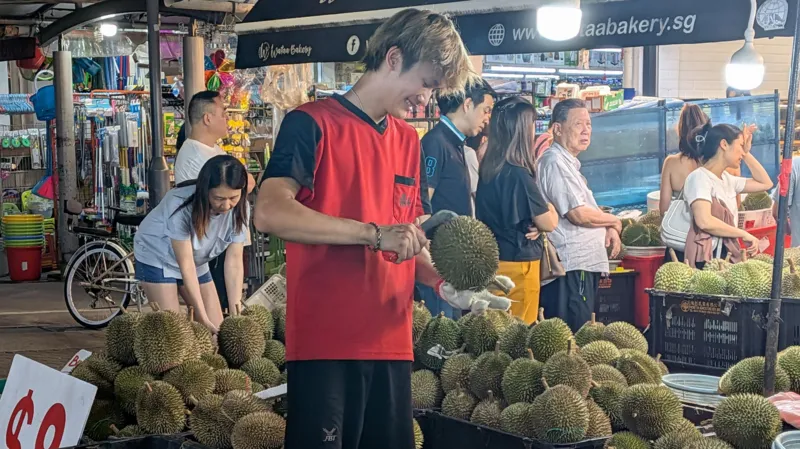 Malaysia durian prices drop