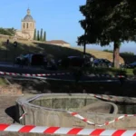 Ciudad Rodrigo fountain collapse