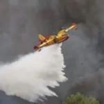 Thousands of firefighters and volunteers battle France wildfires as extreme heat fuels dangerous flames