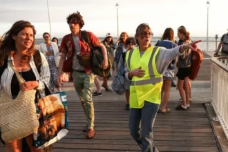 Wildfires in France and Spain have forced thousands to evacuate as extreme heat and strong winds continue to spread the flames.