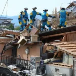 Japan Kumamoto earthquake rescue efforts