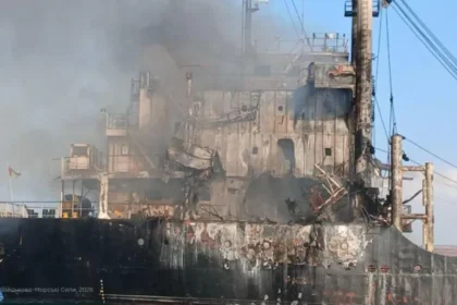 Ten Killed as Russian Missile Strike on Cargo Ship Escalates Black Sea Shipping Risks Deadly Strike Near Odesa A Russian missile strike on a cargo ship near the Ukrainian port city of Odesa has killed 10 people, making it the deadliest recent attack on a merchant vessel in the Black Sea. The Guinea Bissau flagged cargo ship, Golden Leo, came under attack on Sunday after Russian cruise missiles hit the vessel. The strike started a large fire and forced emergency crews to begin an overnight search and rescue operation. Ukraine's seaports authority confirmed that nine crew members lost their lives. One Ukrainian port pilot also died during the incident. India's Ministry of External Affairs later confirmed that four Indian citizens were among the victims. Search and Rescue Efforts Continue Rescue teams worked throughout the night to search the damaged vessel and recover victims. Officials described the attack as one of the most serious assaults on commercial shipping in the region since the war began. The loss of civilian crew members has drawn international attention because merchant ships continue to play a vital role in transporting goods through the Black Sea. Black Sea Export Route Under Growing Pressure The attack comes as Russia increases strikes on cargo vessels operating near Ukraine's southern coastline. Foreign flagged ships use Ukraine's remaining maritime export corridor by sailing close to the coasts of Romania and Bulgaria before reaching Turkey. This route has become essential after several traditional shipping lanes became unsafe. Ukraine depends heavily on maritime exports, especially agricultural products. Sea trade generates billions of dollars in revenue each year and remains an important part of the country's economy. Odesa Region Faces Continued Attacks The Odesa region has experienced repeated Russian strikes in recent weeks. According to regional officials, 28 people were killed in attacks across the region during July alone. The latest missile strike adds to growing concerns about the safety of commercial shipping and civilian crews working in the Black Sea. International Reaction India condemned the attack after confirming the deaths of four of its nationals. The country's foreign ministry said that attacks threatening civilian crews and freedom of navigation are unacceptable and should be avoided. The incident is expected to increase international concern over the safety of commercial vessels operating in one of the world's most important maritime trade routes. Rising Risks for Commercial Shipping The Black Sea remained relatively stable for commercial shipping during much of the conflict despite ongoing military operations. However, recent attacks suggest that merchant vessels now face greater danger while transporting essential cargo. Security experts believe continued attacks could disrupt exports, increase shipping costs, and create additional challenges for global trade.