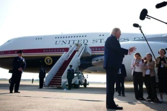 Trump Air Force One report reveals security concerns as New York Times journalists face subpoenas over alleged classified information leaks.