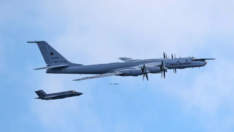 UK fighter jets intercept Russian plane
