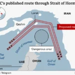 US insists Strait of Hormuz is open as it exchanges strikes with Iran