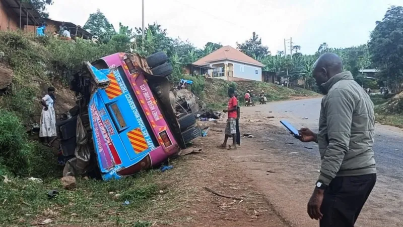Uganda has suspended school trips after a bus crash killed 20 pupils, while a Cardiff businesswoman has been jailed for fraudulently claiming £216,250 in Covid business support loans.