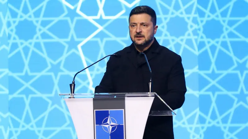Ukrainian President Volodymyr Zelensky urged NATO allies to provide more air defense systems after deadly Russian missile attacks on Kyiv.