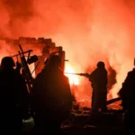 According to Ukraine's Armed Forces, the attacks targeted the city's Tanevo oil refinery, resulting in at least 75 injuries. Large plumes of smoke and flames rising into the sky during the day were seen in verified photos on social media, with air raid sirens roaring in the background. Seven of the dead were Uzbek nationals, according to the Uzbek embassy in Tatarstan.