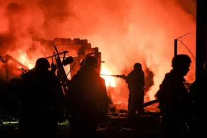 According to Ukraine's Armed Forces, the attacks targeted the city's Tanevo oil refinery, resulting in at least 75 injuries. Large plumes of smoke and flames rising into the sky during the day were seen in verified photos on social media, with air raid sirens roaring in the background. Seven of the dead were Uzbek nationals, according to the Uzbek embassy in Tatarstan.