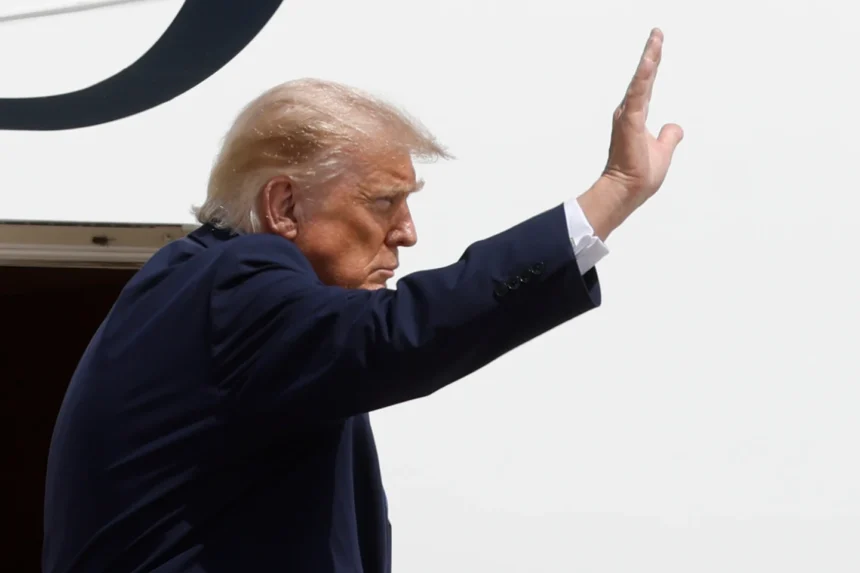 Donald Trump speaks about his political future and a possible 2028 campaign