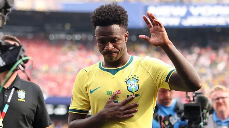Vinicius Jr is reportedly staying at Real Madrid until 2032 after Arsenal considered the Brazil forward a major transfer target.