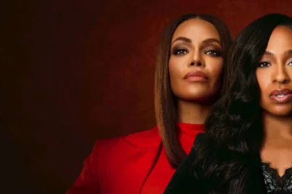 Beauty in Black Season 3 characters in a dramatic scene