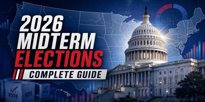 Voters prepare for the 2026 U.S. midterm elections for Senate, House and governor races