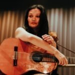 Bic Runga during a live music performance