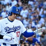 Shohei Ohtani during a Los Angeles Dodgers baseball game