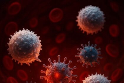 Illustration showing immune cells remembering and responding to a familiar pathogen