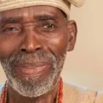 Veteran Nigerian actor Olu Jacobs during his acting career
