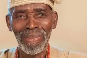 Veteran Nigerian actor Olu Jacobs during his acting career