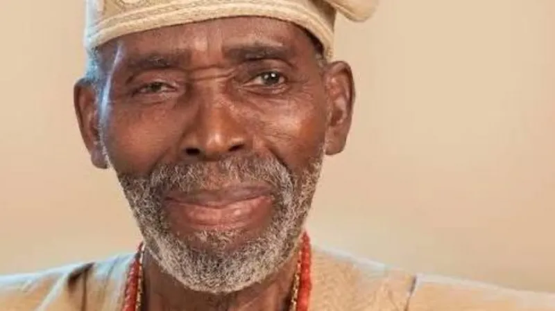 Veteran Nigerian actor Olu Jacobs during his acting career