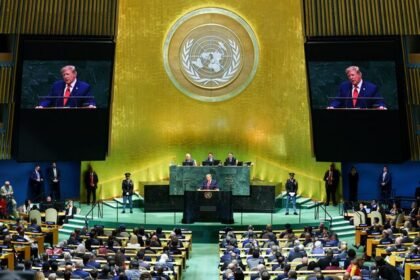 Technology and government leaders discuss artificial intelligence safety at the United Nations