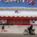 Stars and guests arrive at the Venice Film Festival 2026 on the Lido
