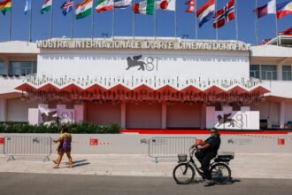 Stars and guests arrive at the Venice Film Festival 2026 on the Lido