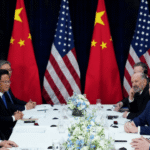 US President Donald Trump and Chinese President Xi Jinping during their Washington meeting in September 2026
