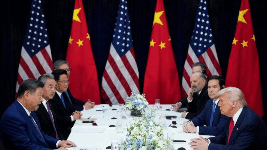 US President Donald Trump and Chinese President Xi Jinping during their Washington meeting in September 2026
