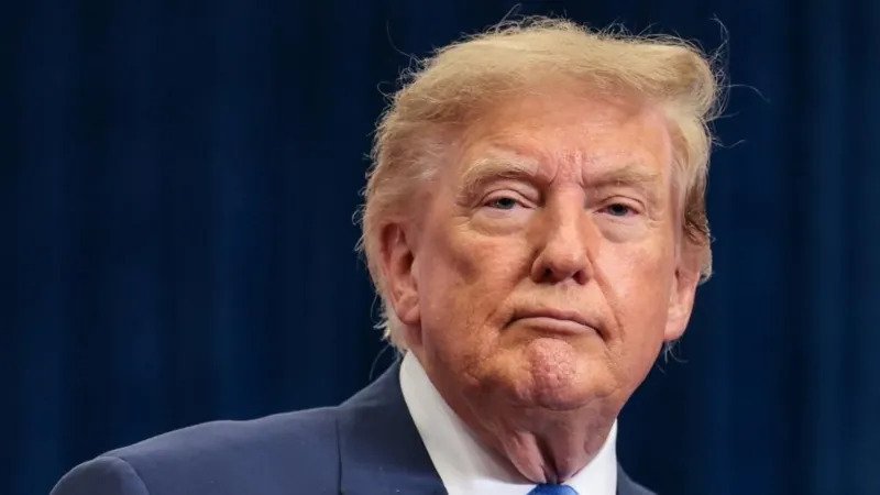 Donald Trump says the US position on the Falkland Islands is under review.