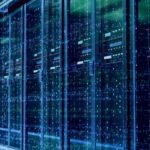 Water reservoir and large data center facility showing growing pressure on global water resources