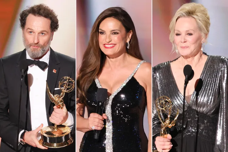 Stars and winners attend the 2026 Emmy Awards ceremony in Los Angeles