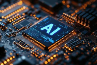 Advanced semiconductor chips and AI data center technology