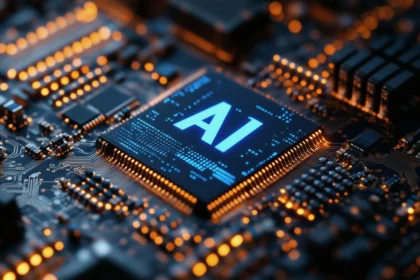 Advanced semiconductor chips and AI data center technology