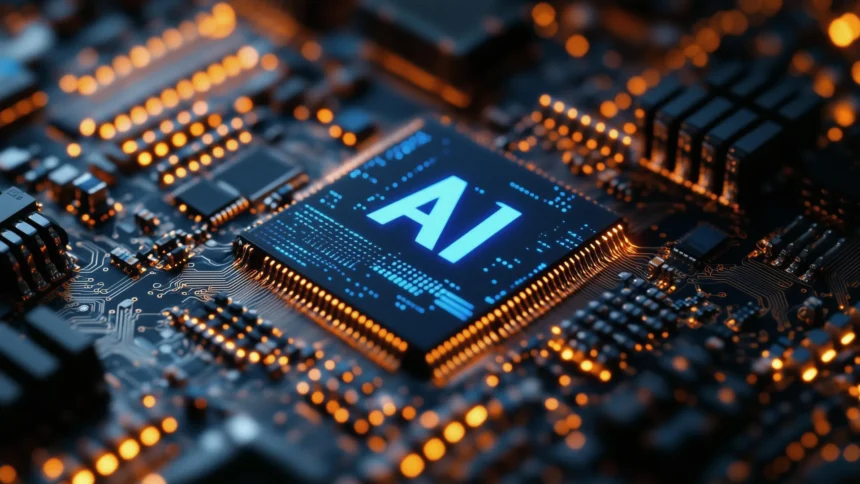Advanced semiconductor chips and AI data center technology