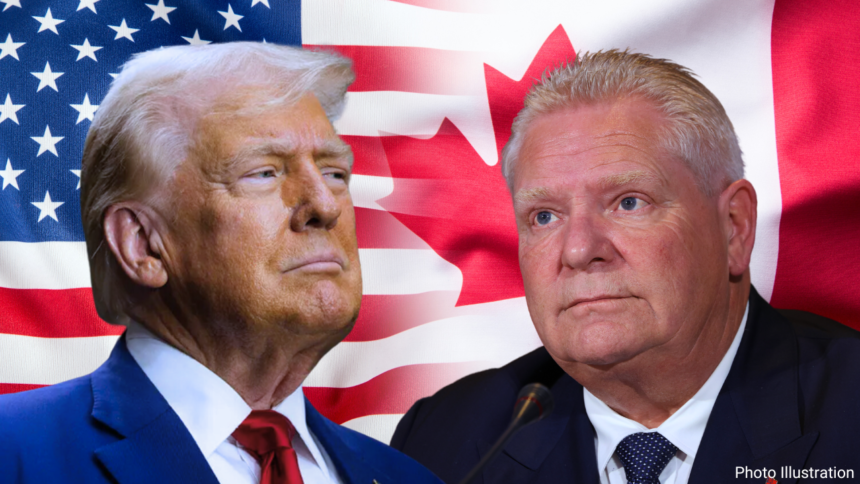 Donald Trump and Canada US trade relations amid tariff dispute