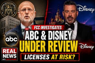 ABC and Disney face an FCC license review dispute in federal court.