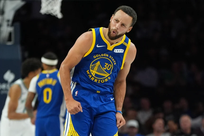 Stephen Curry leads the Golden State Warriors against the Minnesota Timberwolves.