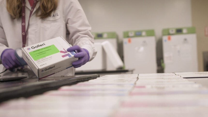 Grail Galleri blood test for multi cancer screening.