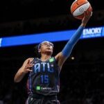 Gabby Williams leads the Golden State Valkyries with 26 points in a WNBA Finals game.