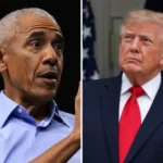 Barack Obama and Donald Trump campaigning for their parties ahead of the 2026 US midterm elections.