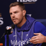 Milwaukee Brewers players celebrate their reported NLCS sweep over the Los Angeles Dodgers.