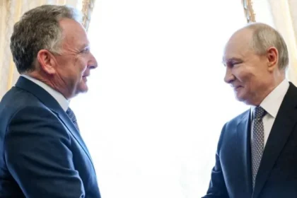 Steve Witkoff meets Vladimir Putin during talks in St Petersburg following Stephen Hubbard’s release.